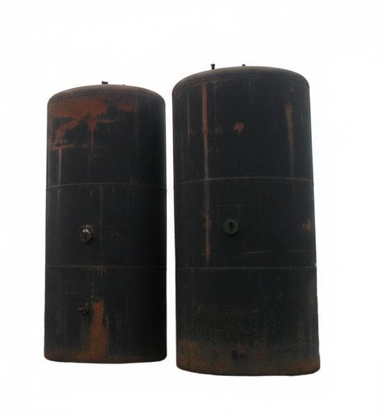 Ёмкости из черного металла и эмалированные